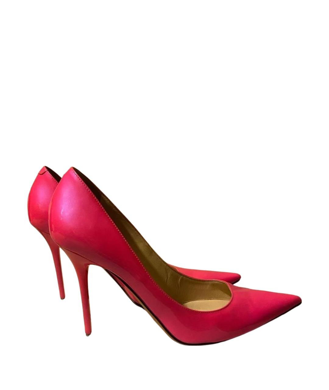 JIMMY CHOO Фуксия туфли из лакированной кожи, фото 1
