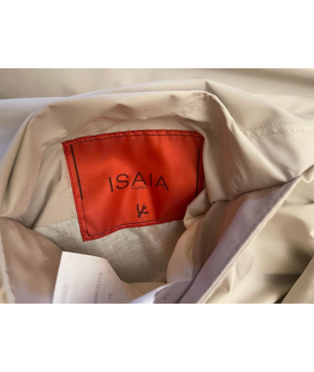 ISAIA Темно-синяя хлопковая куртка, фото 5