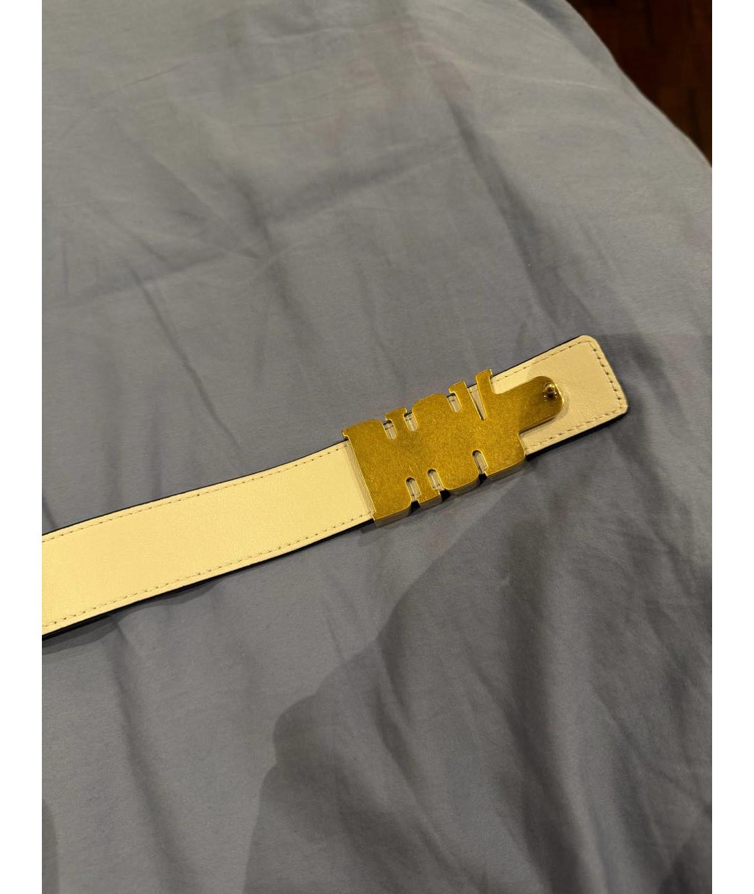 CHRISTIAN DIOR Черный кожаный ремень, фото 3