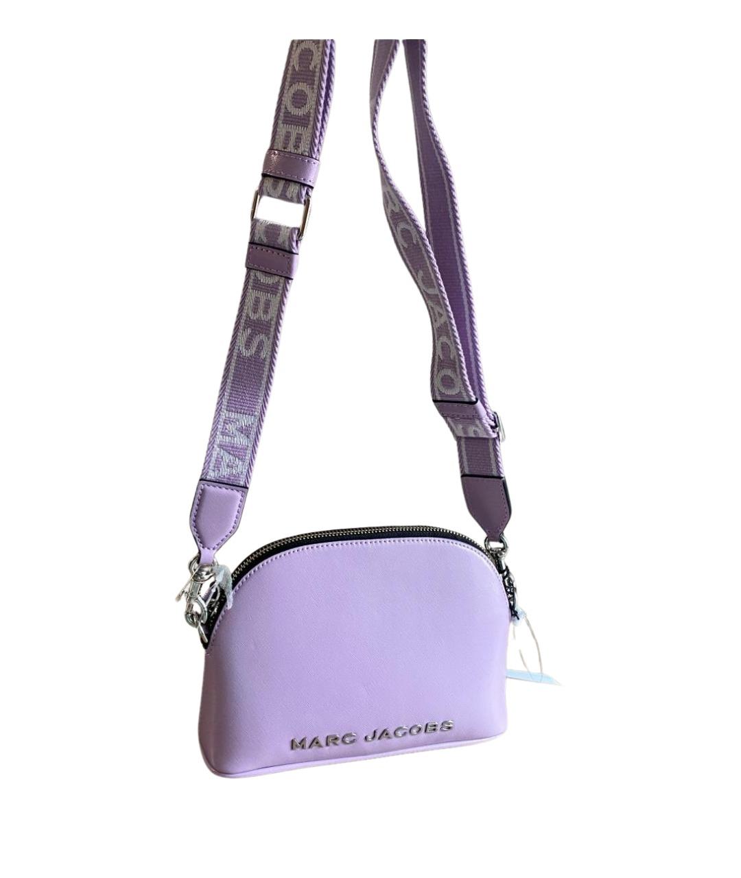 MARC JACOBS Фиолетовая сумка через плечо из искусственной кожи, фото 1