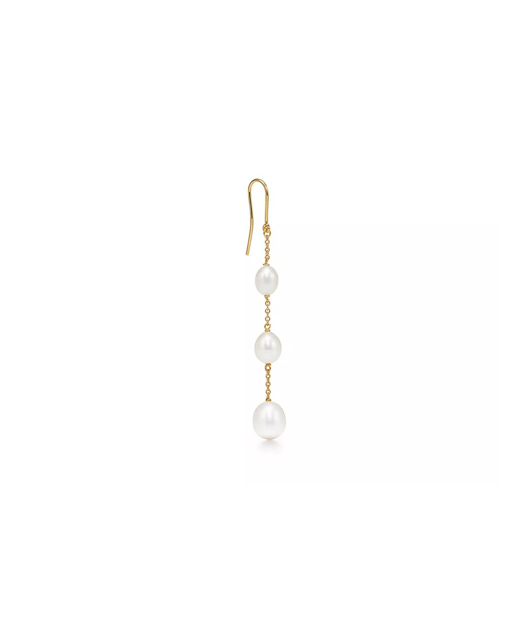 TIFFANY&CO Золотые серьги, фото 2