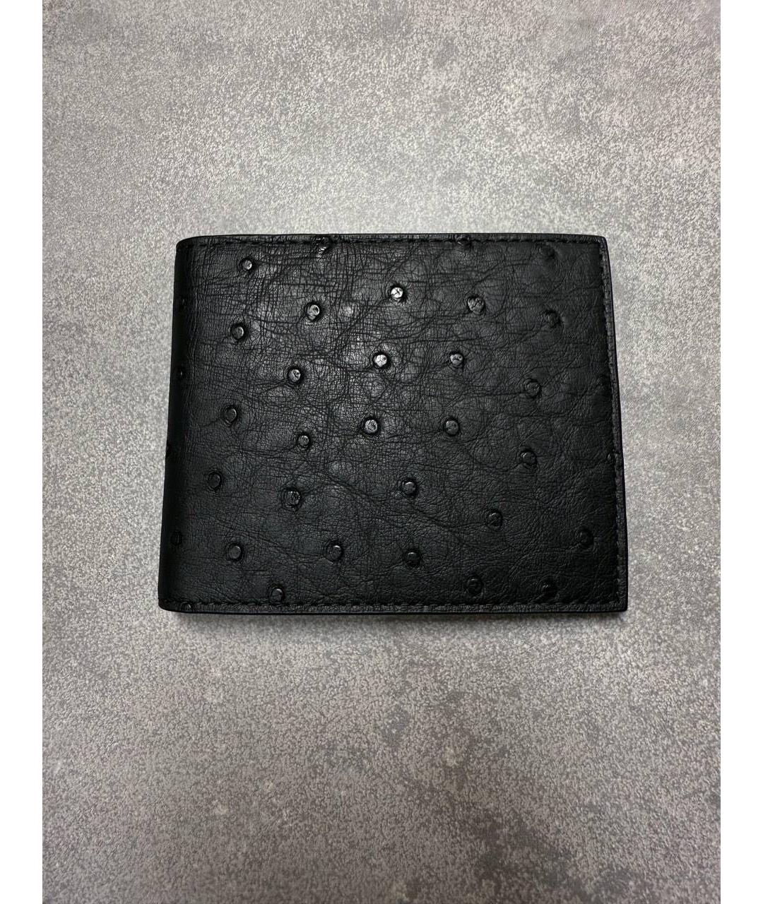 Enfants Riches Déprimés Черный кошелек из экзотической кожи, фото 4