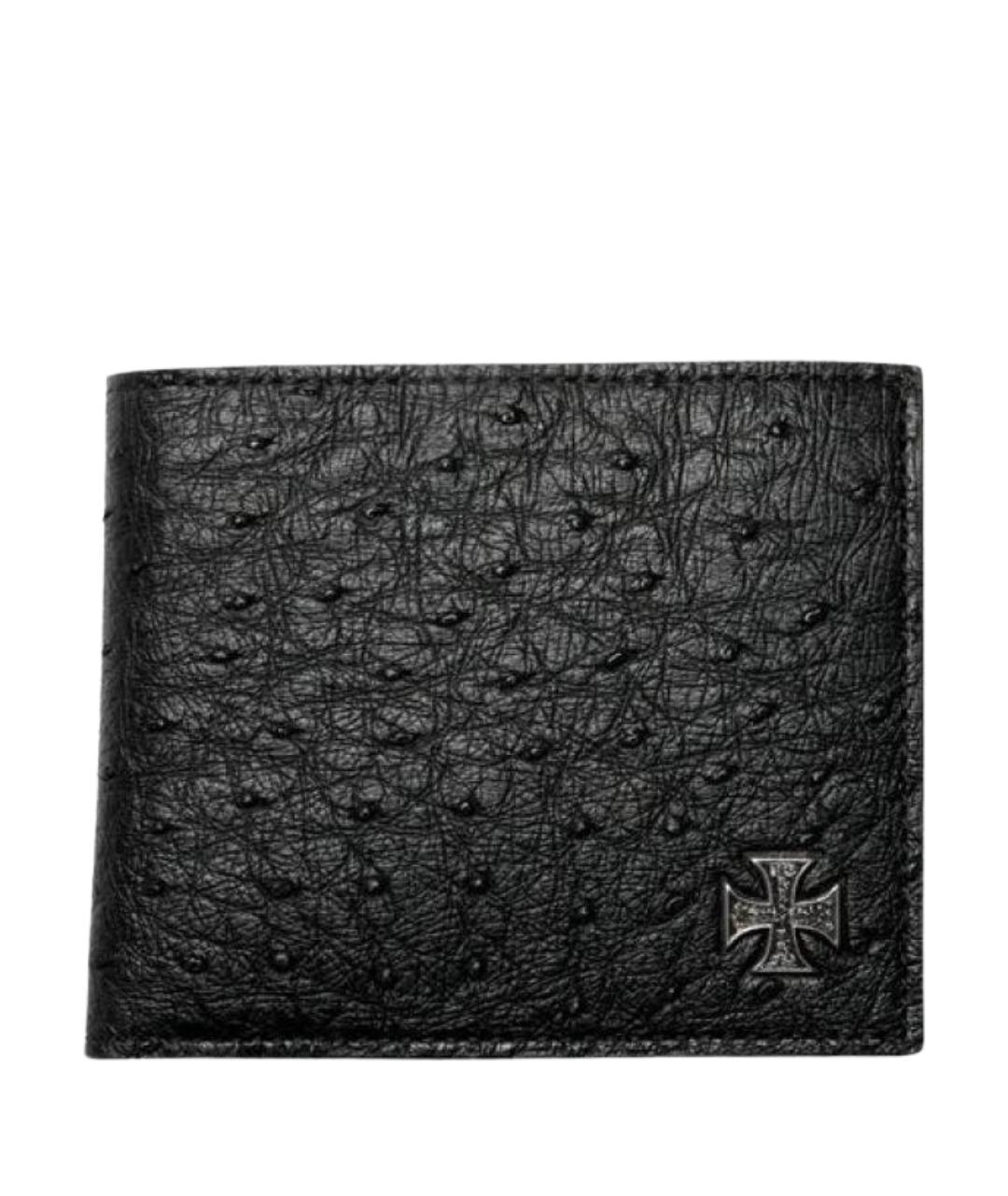 Enfants Riches Déprimés Черный кошелек из экзотической кожи, фото 1