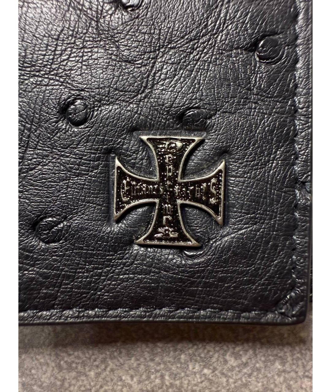 Enfants Riches Déprimés Черный кошелек из экзотической кожи, фото 5
