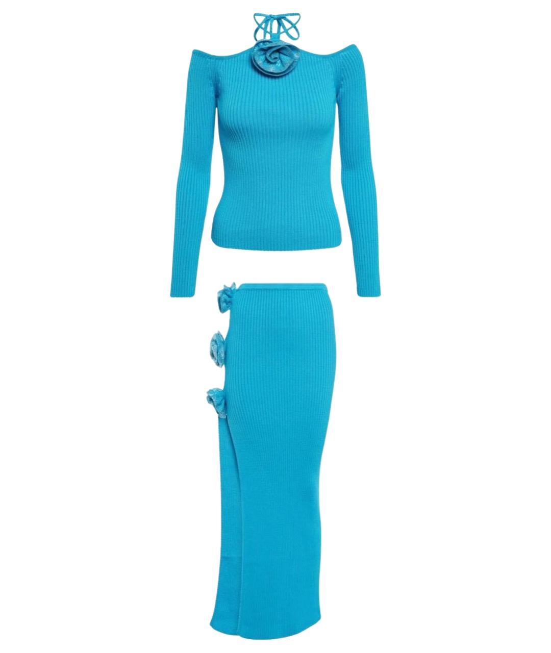 GIUSEPPE DI MORABITO Голубой костюм с юбками, фото 1