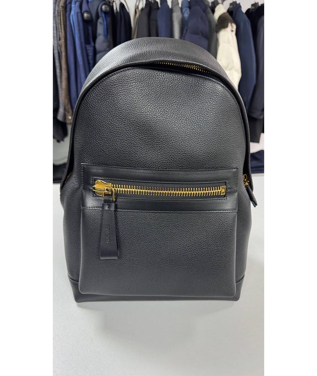 TOM FORD Черный кожаный портфель, фото 4