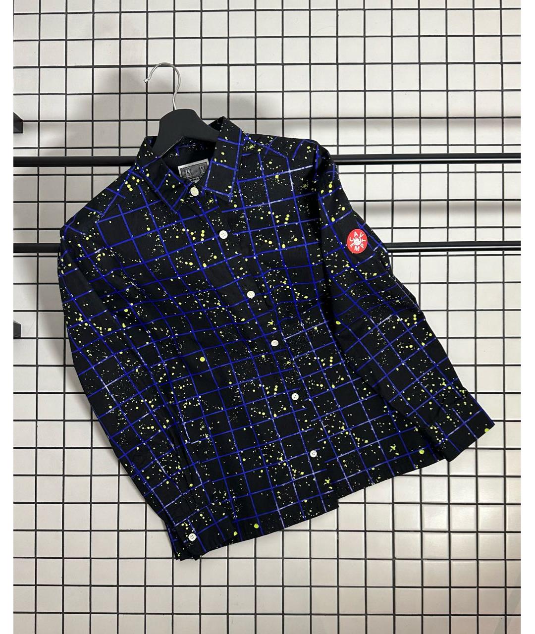 CAV EMPT Черная хлопковая кэжуал рубашка, фото 7