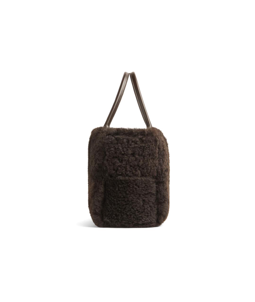 BOTTEGA VENETA Коричневая сумка тоут, фото 2