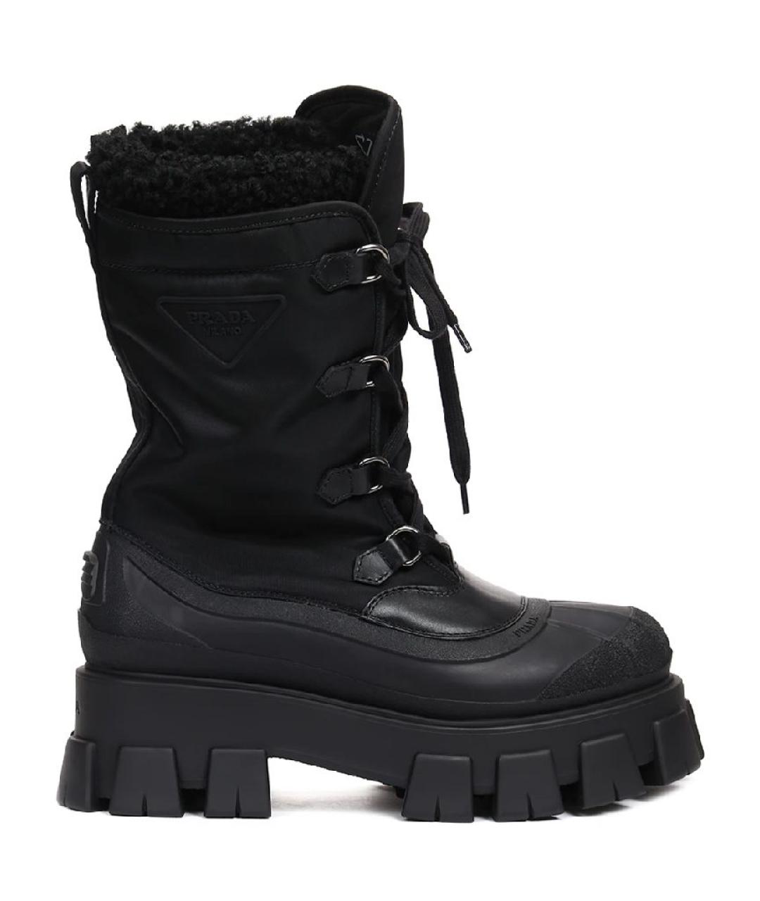 PRADA Черные сапоги, фото 1