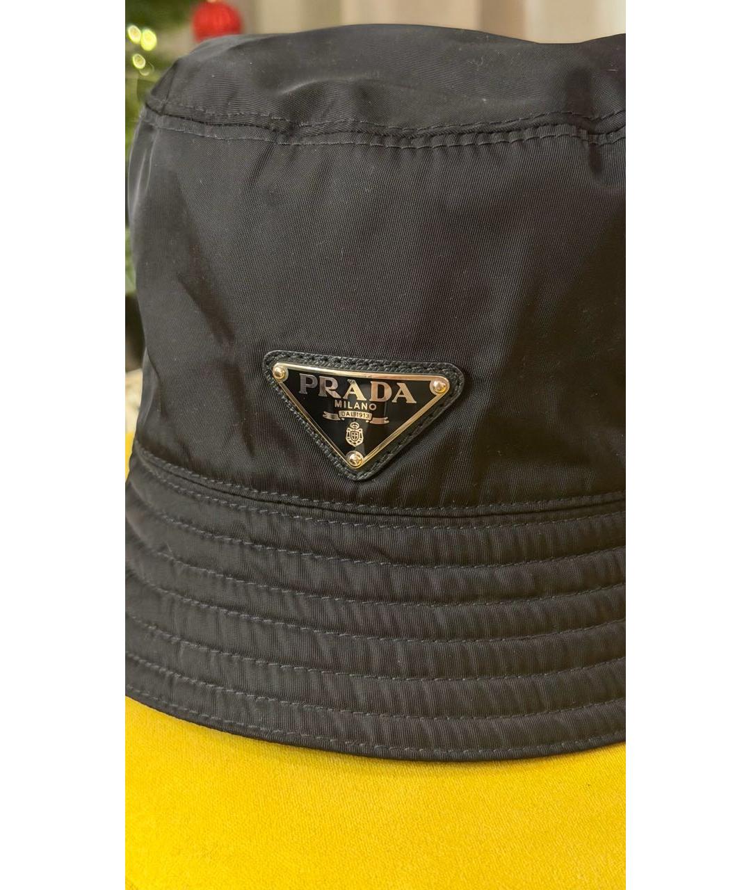 PRADA Черная панама, фото 3