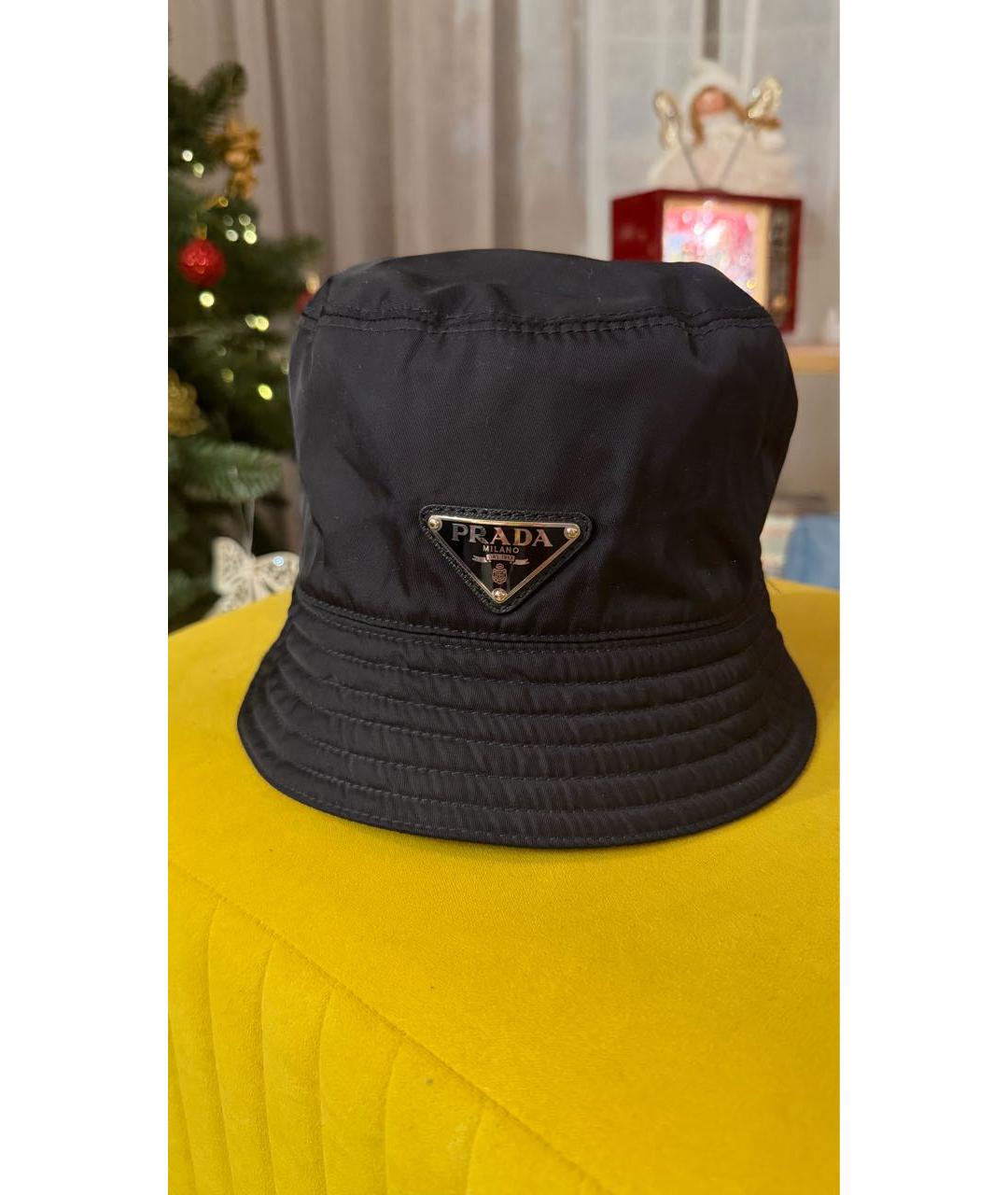 PRADA Черная панама, фото 2