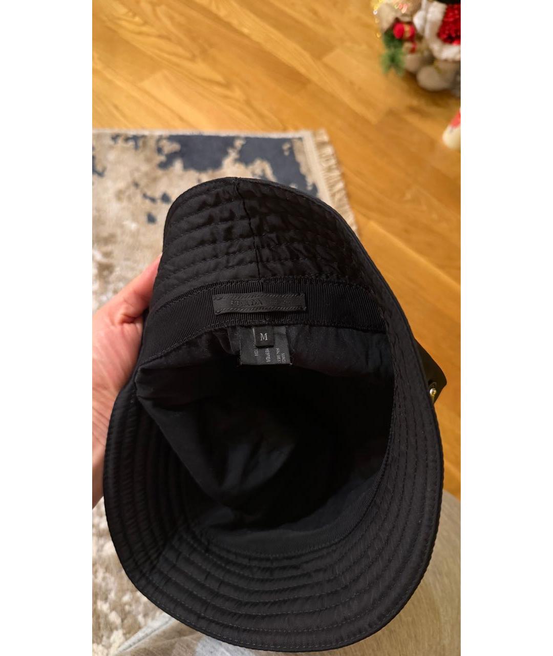 PRADA Черная панама, фото 4
