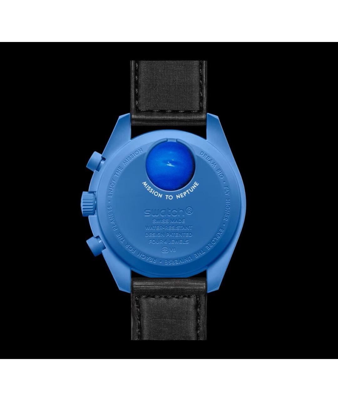 OMEGA Синие керамические часы, фото 2