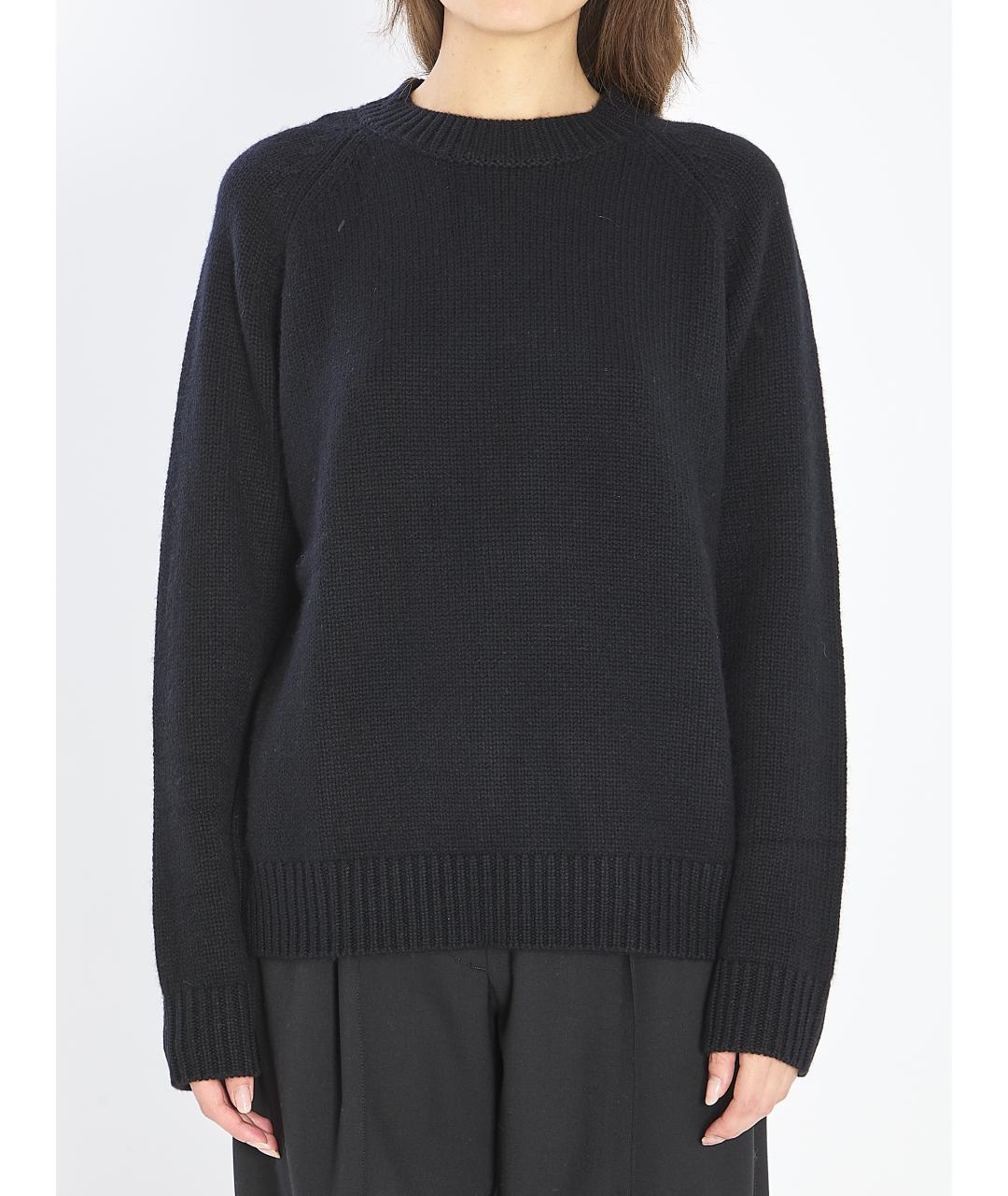 LISA YANG Черный кашемировый джемпер / свитер, фото 2
