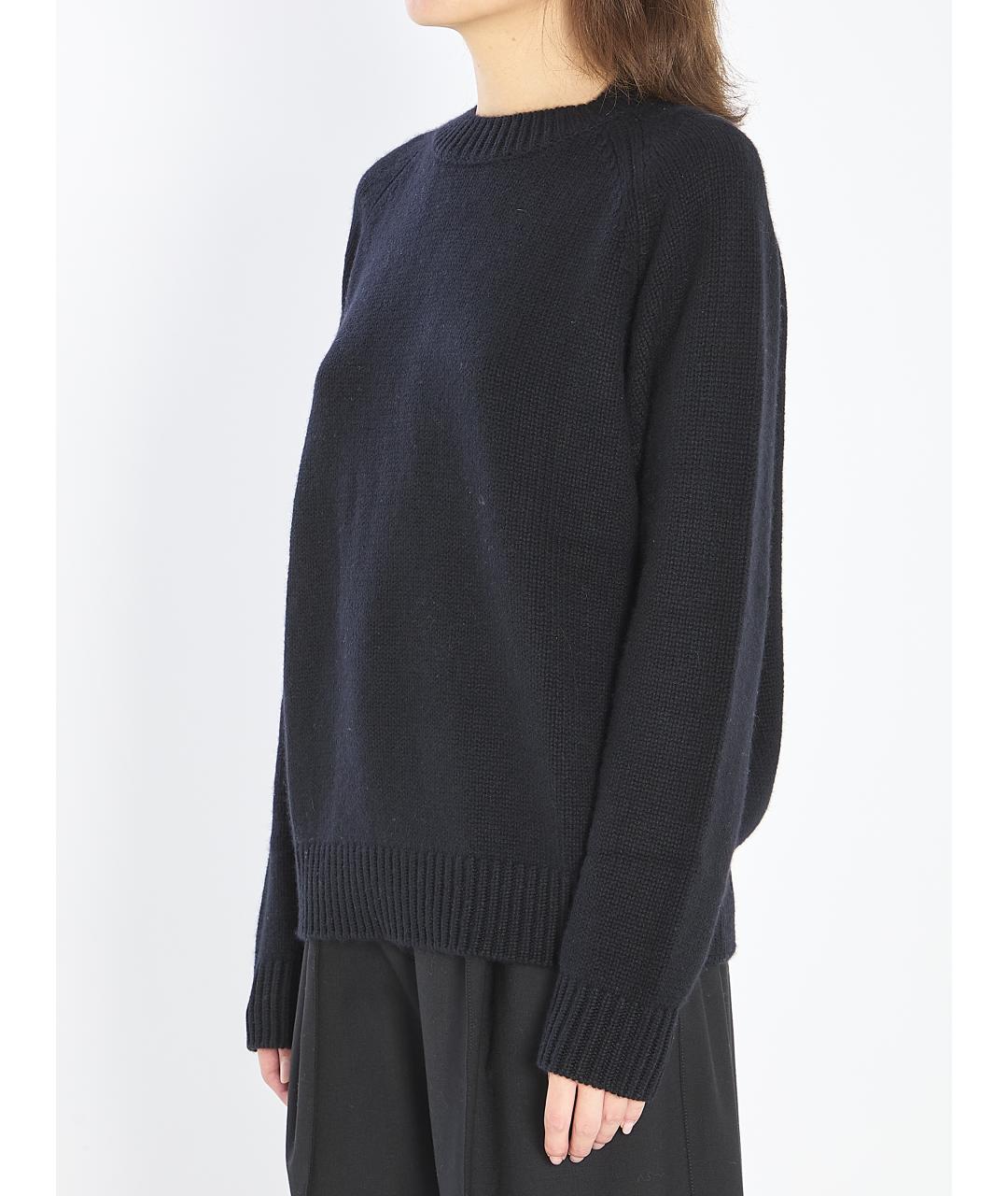 LISA YANG Черный кашемировый джемпер / свитер, фото 3
