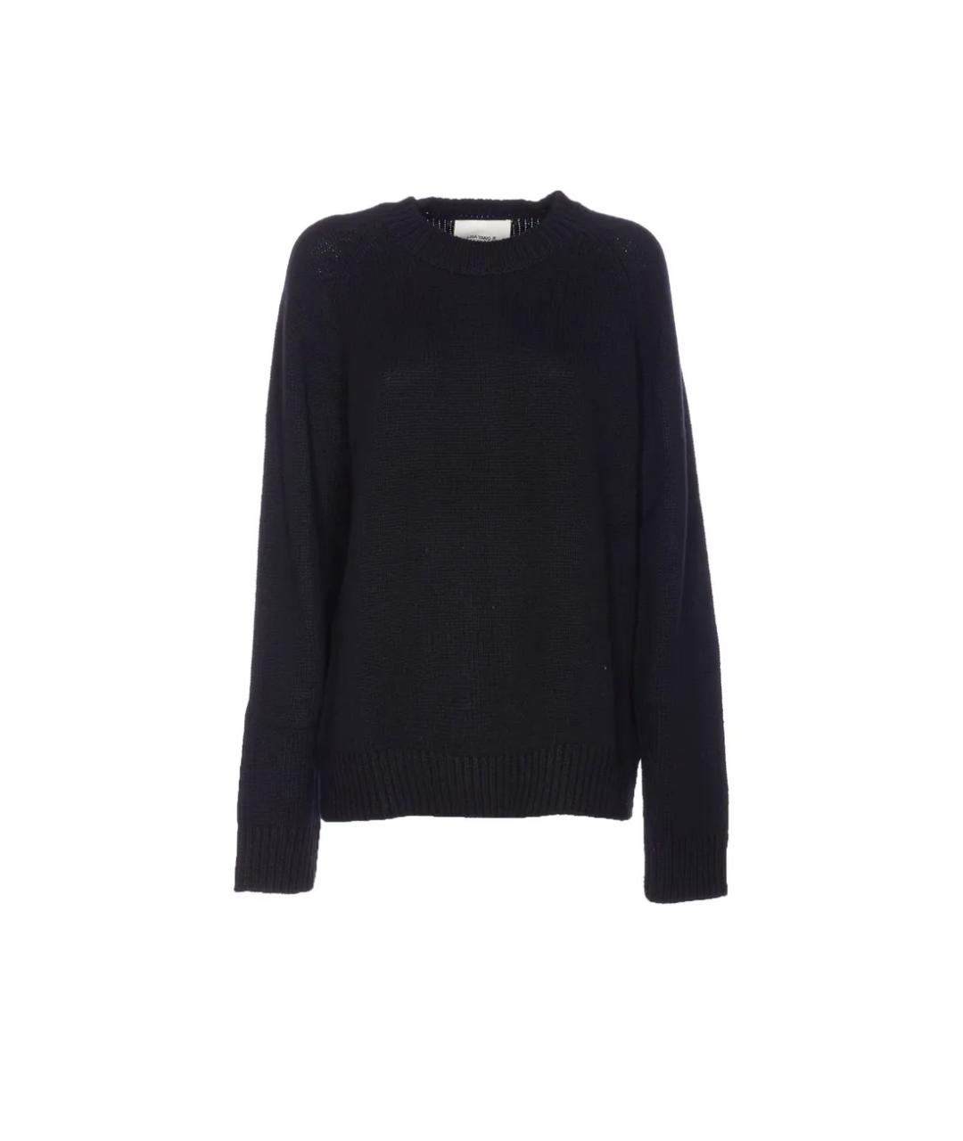 LISA YANG Черный кашемировый джемпер / свитер, фото 1