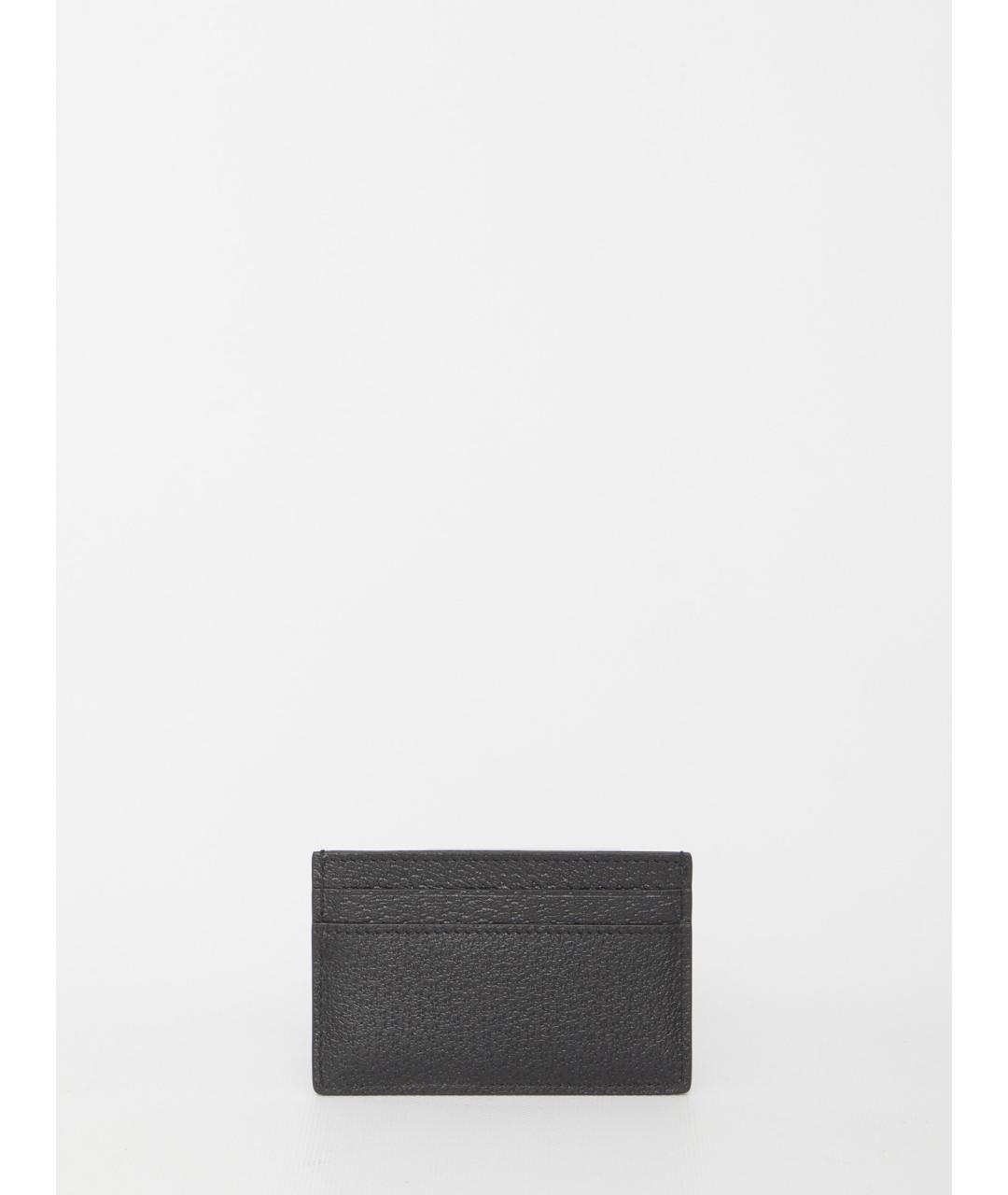 GUCCI Черный кожаный кардхолдер, фото 2
