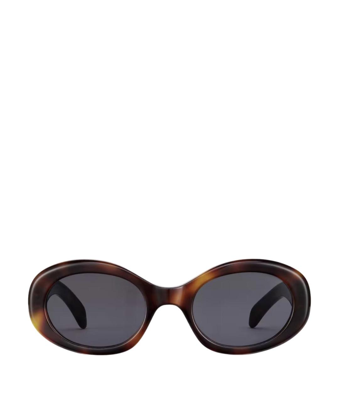 CELINE Мульти пластиковые солнцезащитные очки, фото 1