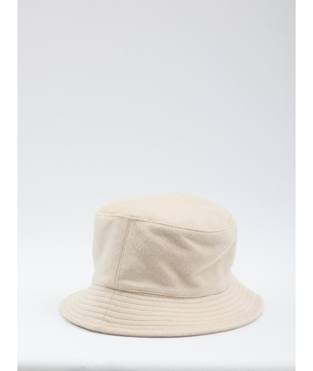 JACQUEMUS Бежевая шерстяная панама, фото 2