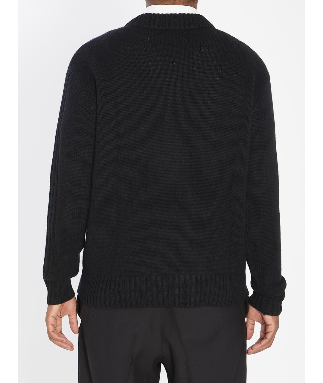 LISA YANG Черный кашемировый джемпер / свитер, фото 4