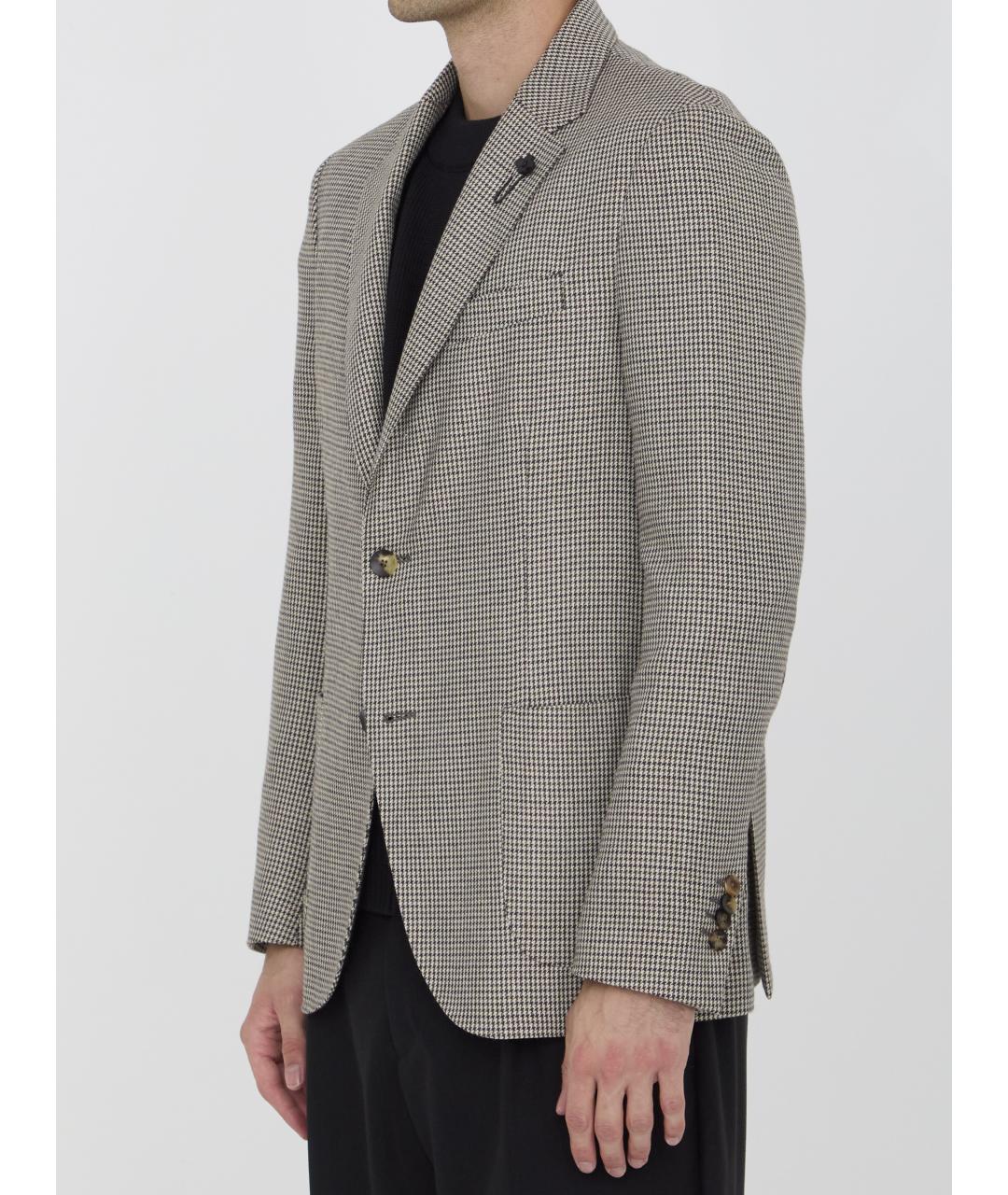 LARDINI Мульти вискозный пиджак, фото 2