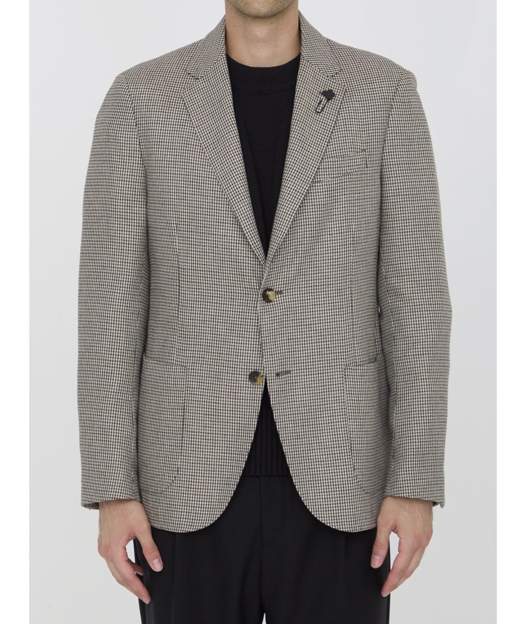 LARDINI Мульти вискозный пиджак, фото 5