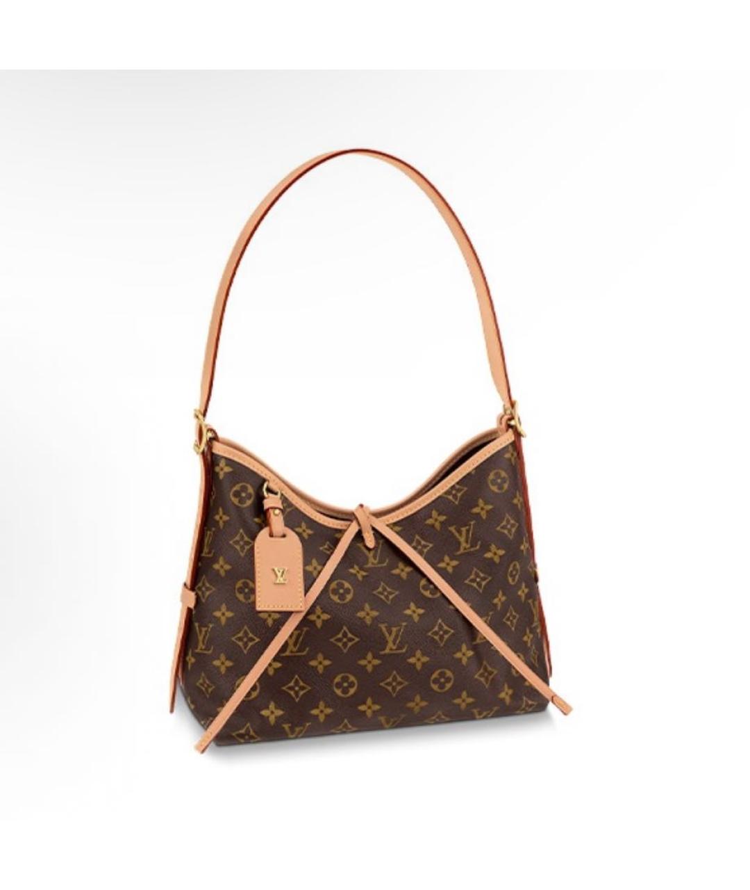 LOUIS VUITTON Коричневая сумка через плечо, фото 4