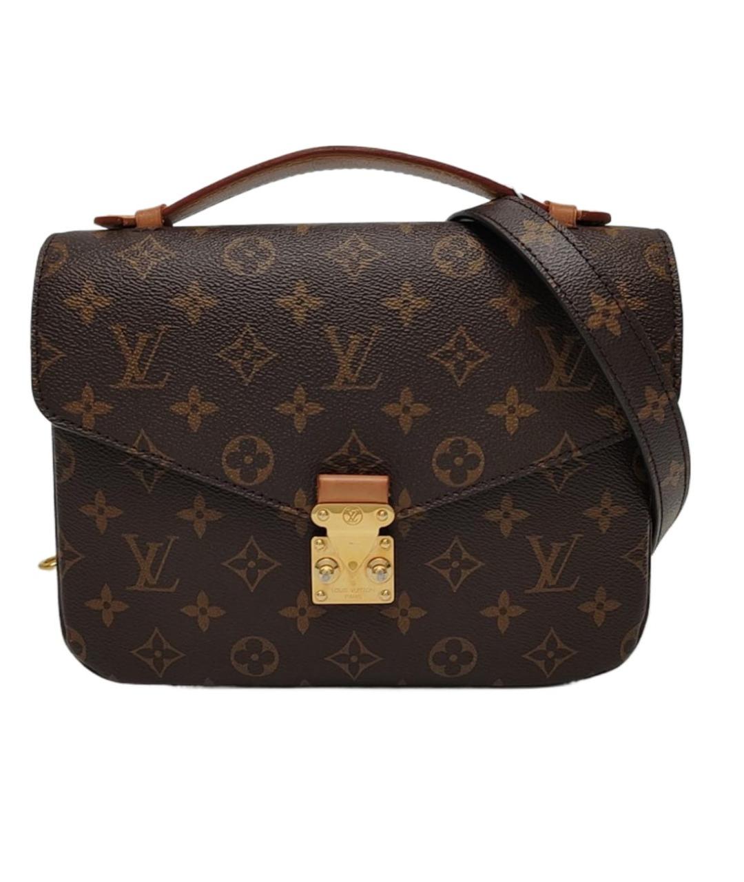 LOUIS VUITTON Коричневая сумка через плечо, фото 1