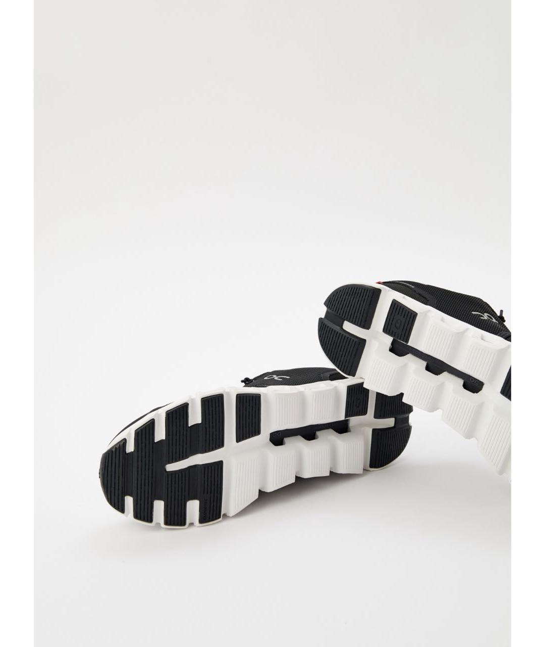 ON Черные текстильные низкие кроссовки / кеды, фото 4