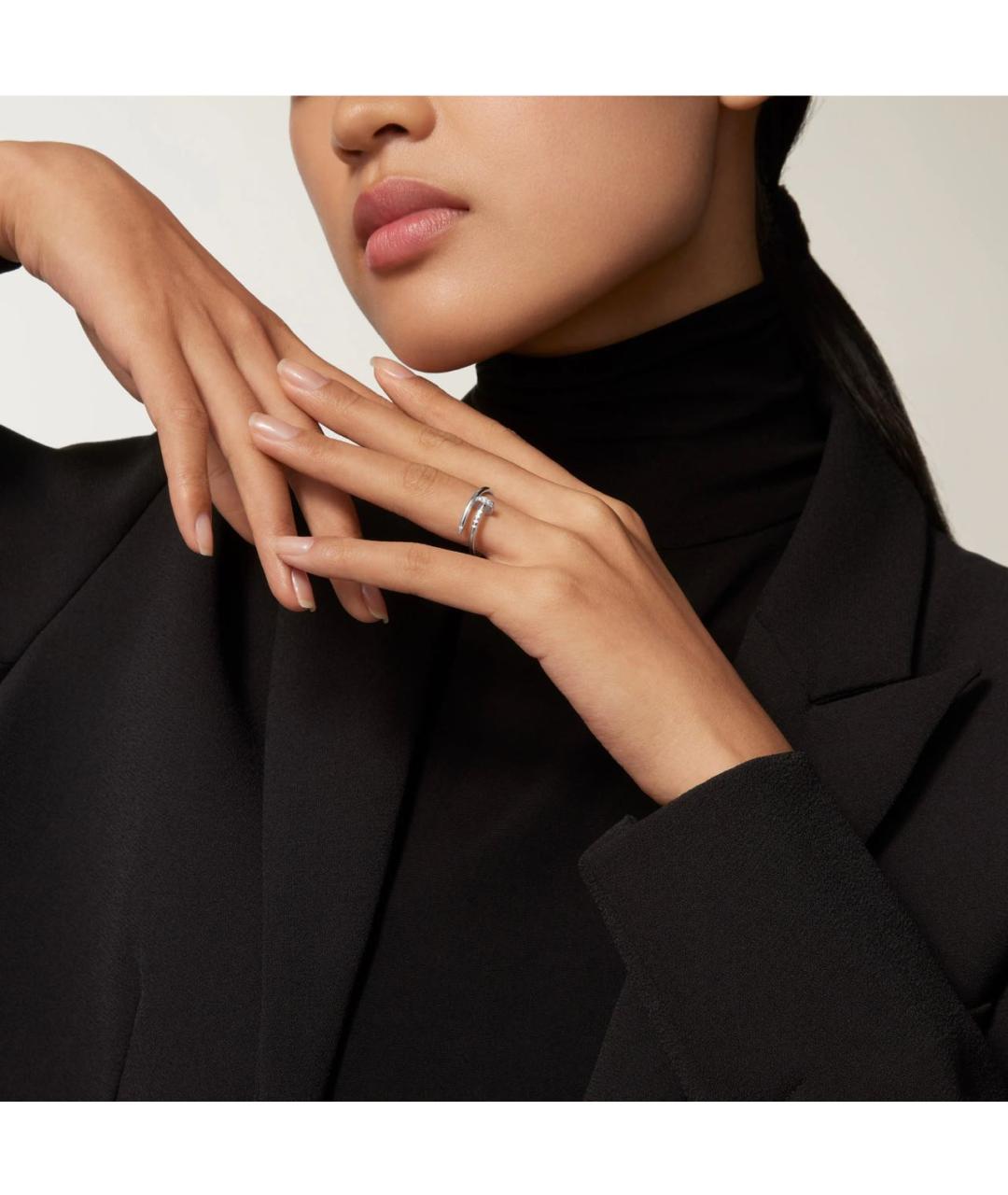 CARTIER Серебряное кольцо из белого золота, фото 3