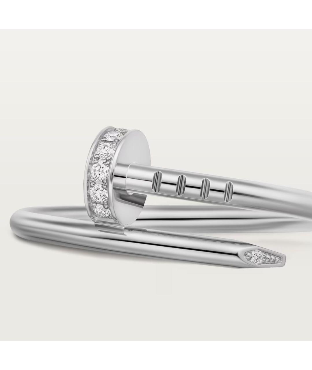 CARTIER Серебряное кольцо из белого золота, фото 5