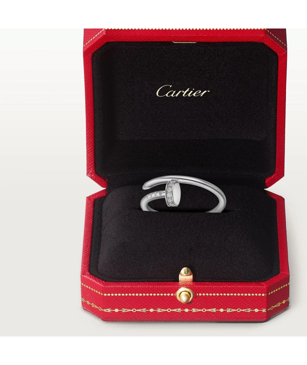 CARTIER Серебряное кольцо из белого золота, фото 6