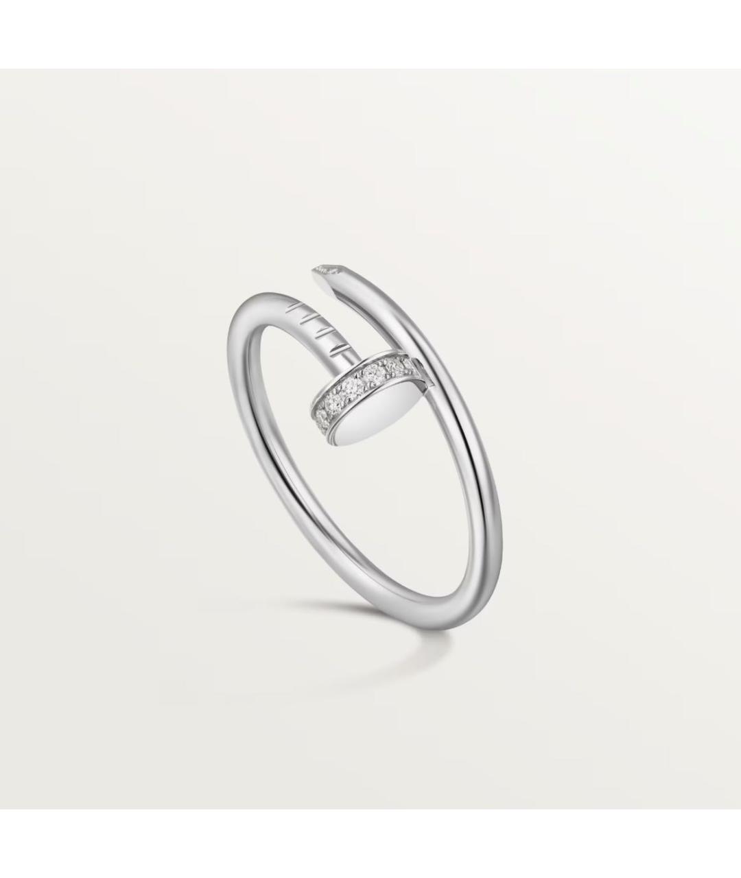 CARTIER Серебряное кольцо из белого золота, фото 2