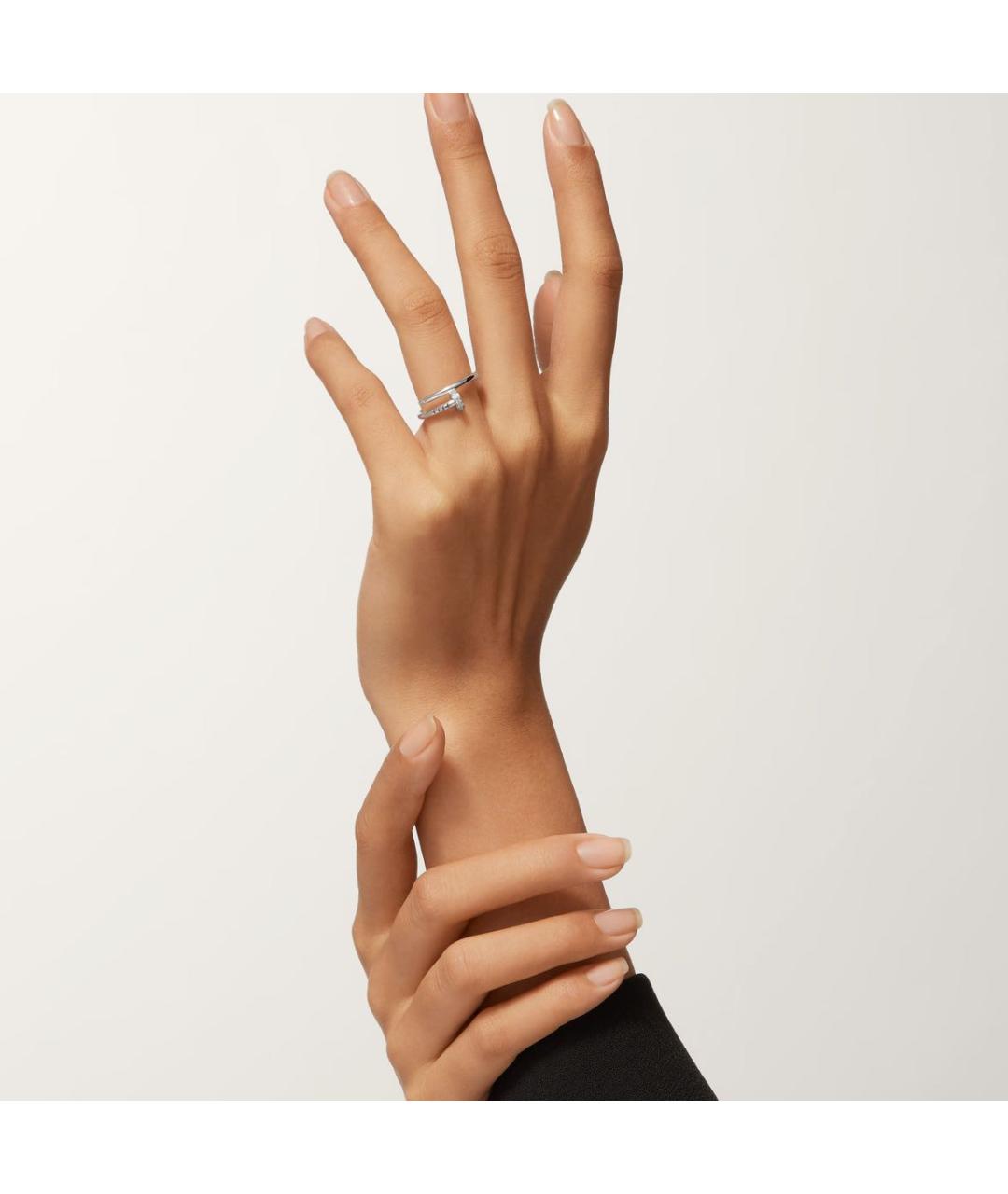 CARTIER Серебряное кольцо из белого золота, фото 4