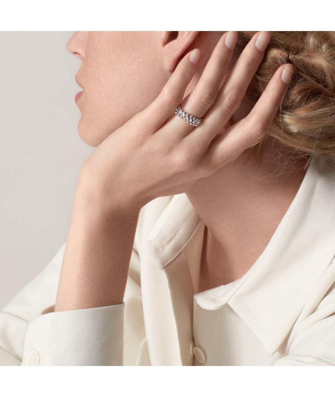 CARTIER Серебряное кольцо из белого золота, фото 3