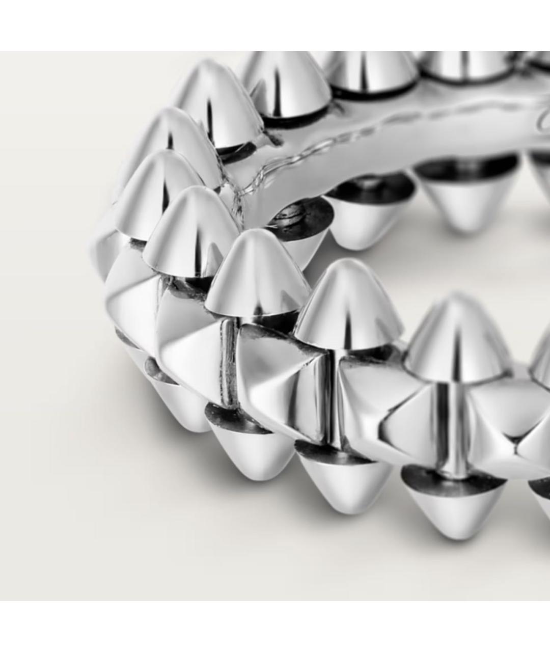 CARTIER Серебряное кольцо из белого золота, фото 4