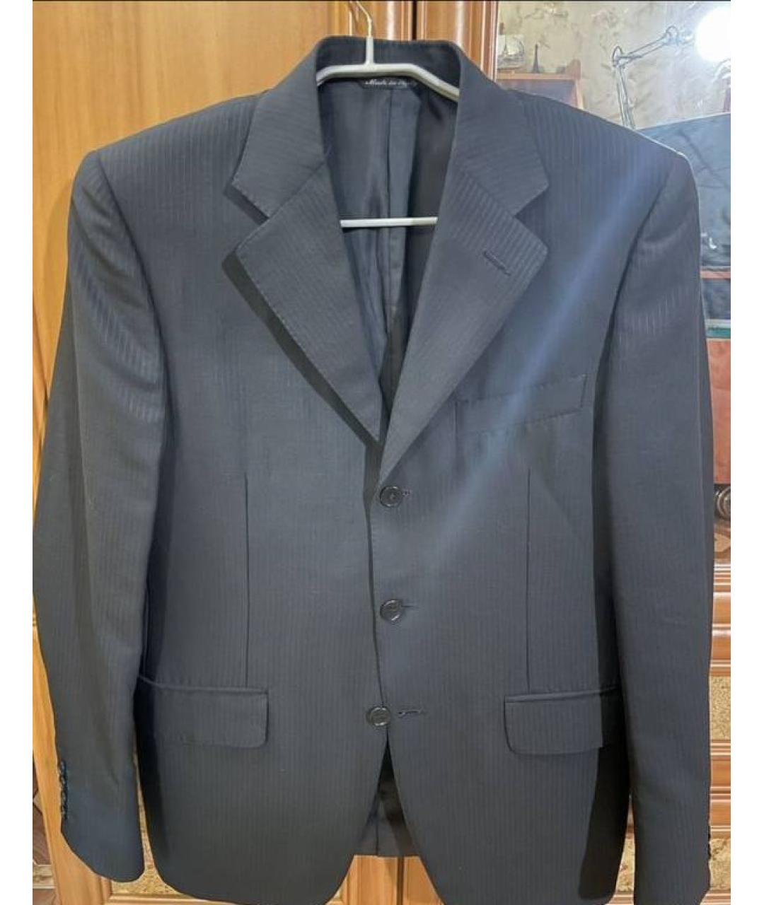 CANALI Черный классический костюм, фото 10
