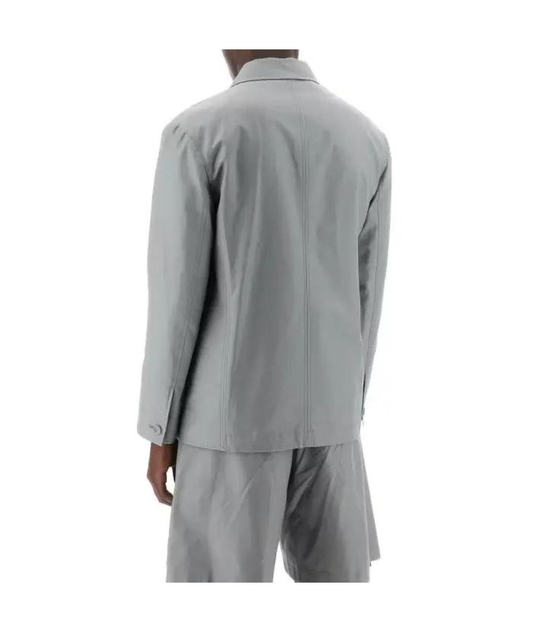 CHRISTIAN DIOR Серая хлопковая куртка, фото 6