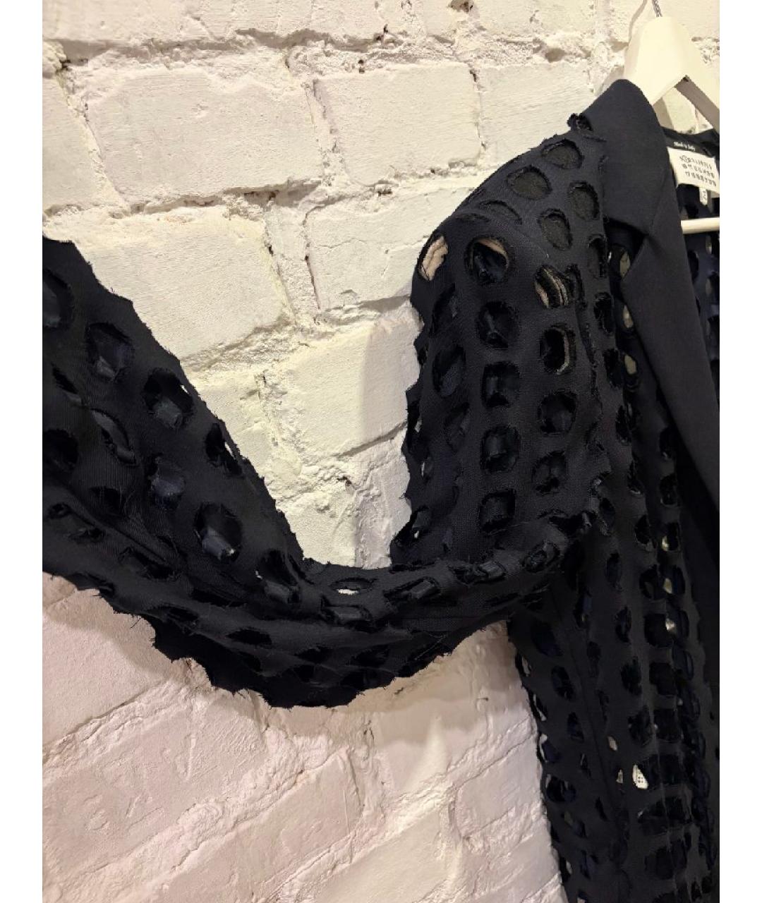 MAISON MARGIELA Темно-синий хлопковый жакет/пиджак, фото 7