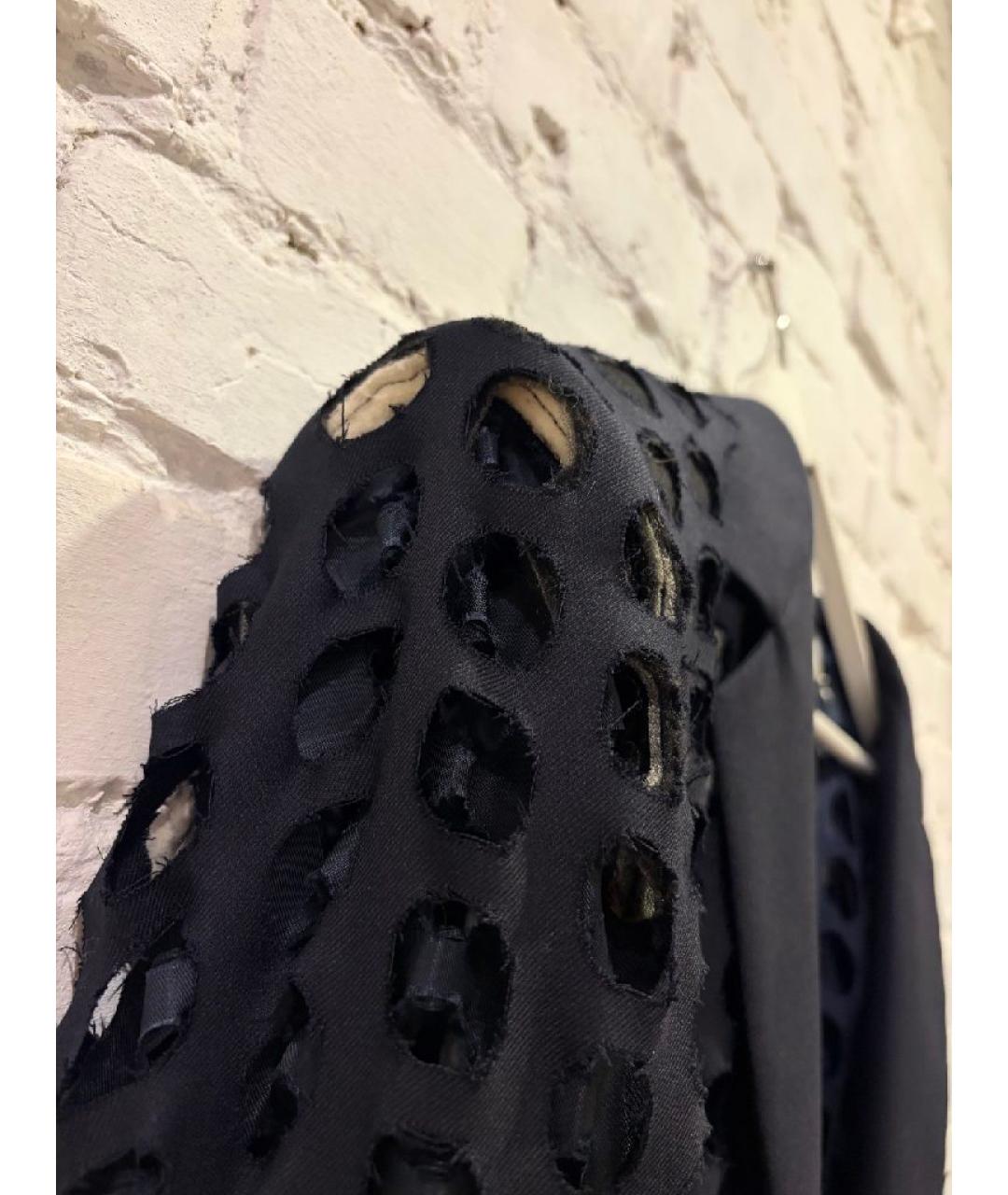 MAISON MARGIELA Темно-синий хлопковый жакет/пиджак, фото 8