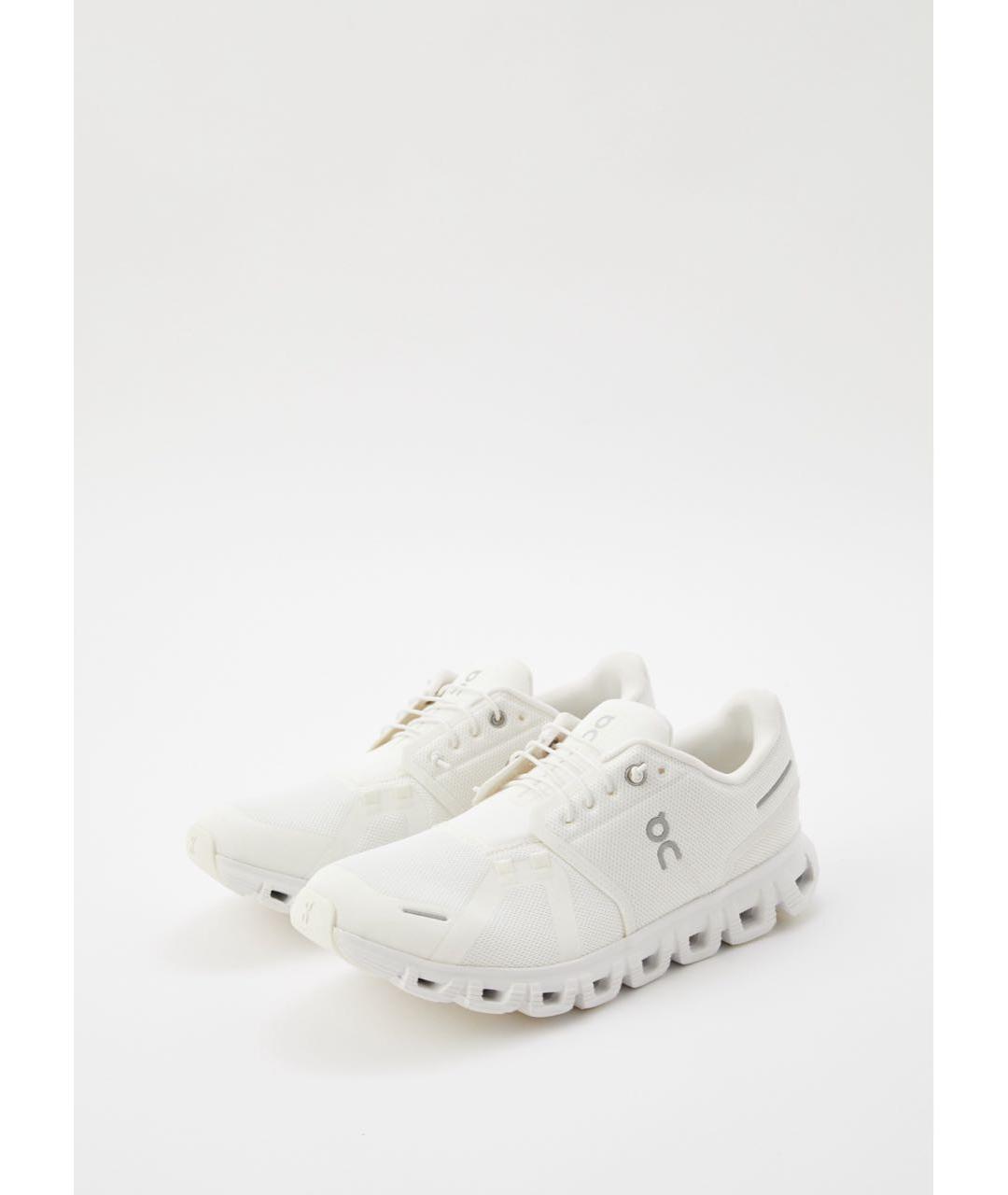 ON Белые текстильные низкие кроссовки / кеды, фото 2