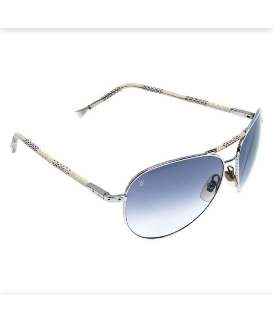 LOUIS VUITTON Серые солнцезащитные очки, фото 5