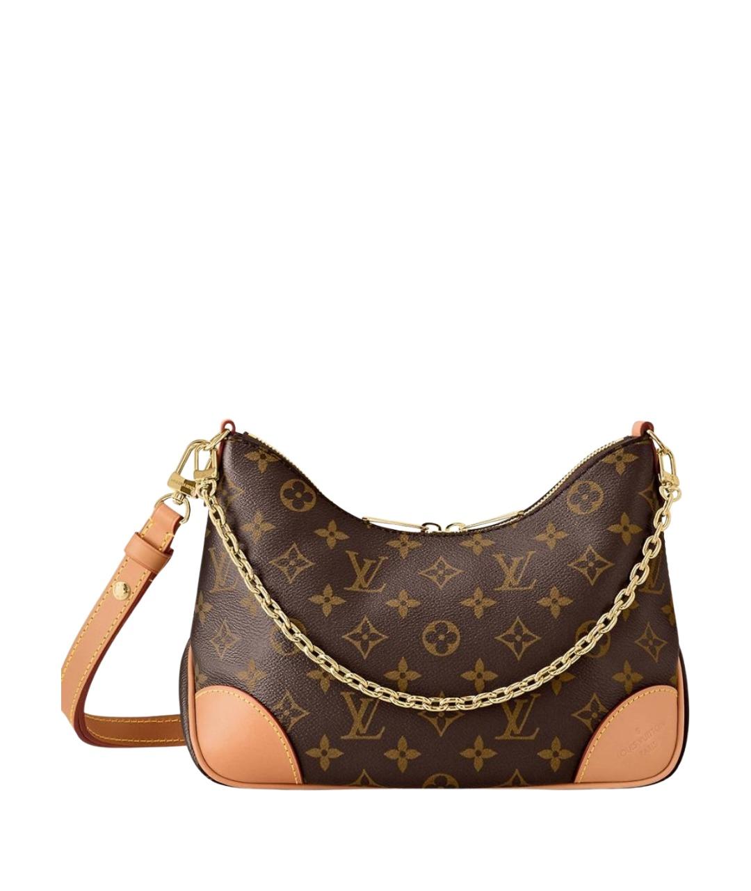 LOUIS VUITTON Коричневая сумка через плечо, фото 1