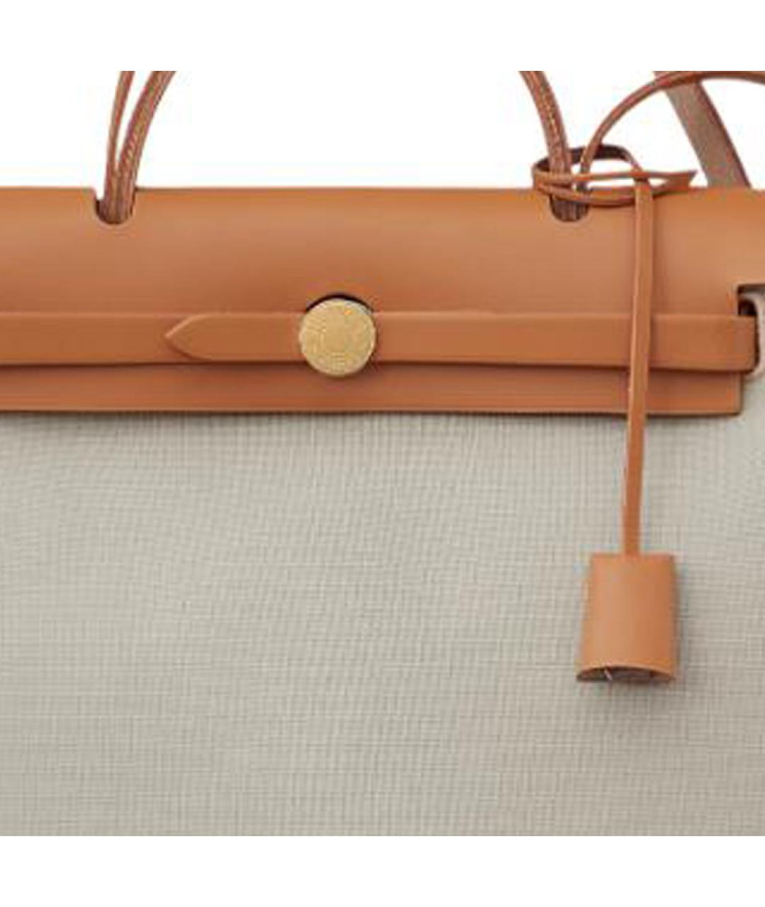 HERMES Серая сумка с короткими ручками, фото 5