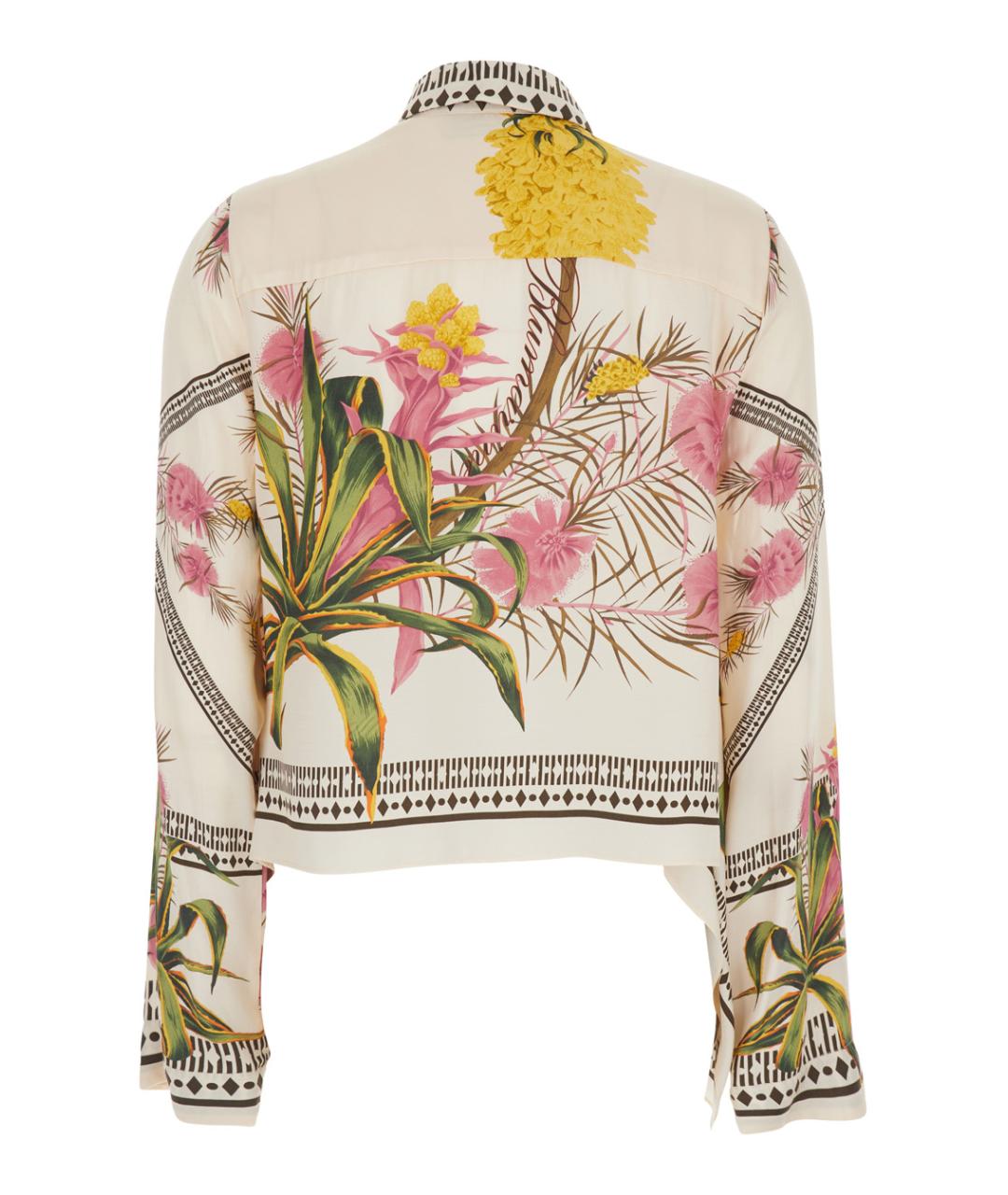 BLUMARINE Мульти вискозная рубашка, фото 2