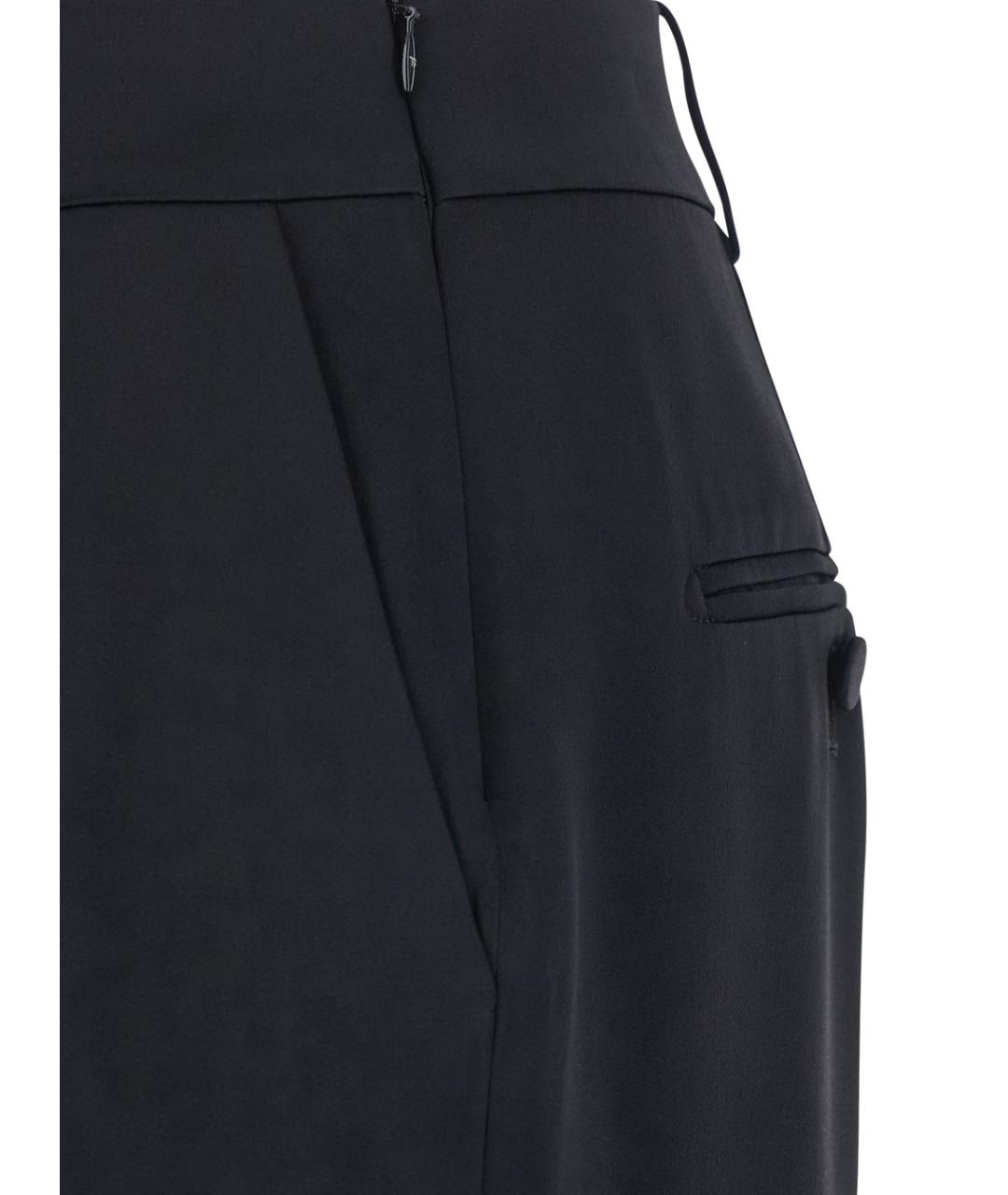 TOM FORD Черная ацетатная юбка миди, фото 3