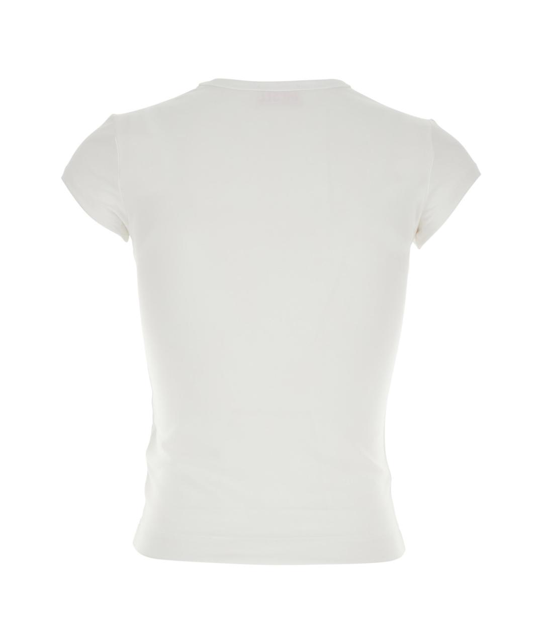 DIESEL Белая хлопковая футболка, фото 2