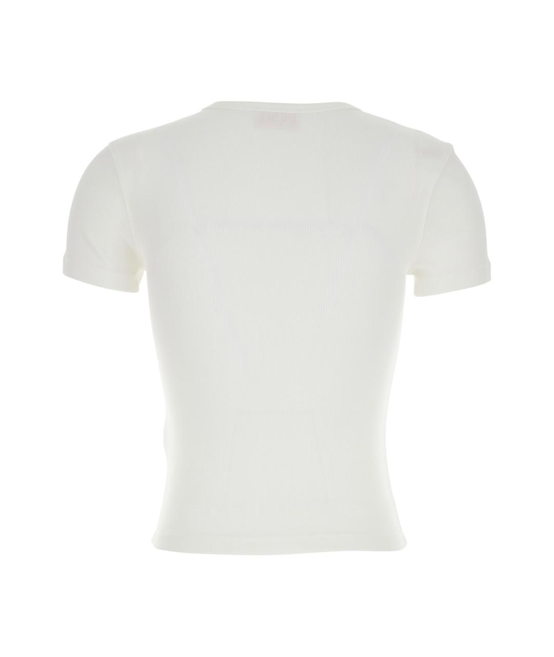 DIESEL Белая хлопковая футболка, фото 2