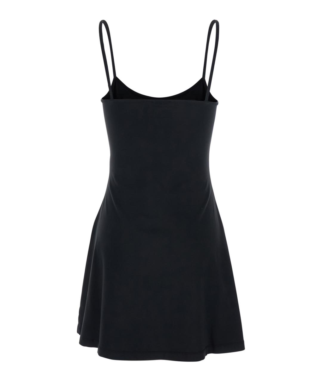 DIESEL Черное хлопковое повседневное платье, фото 2