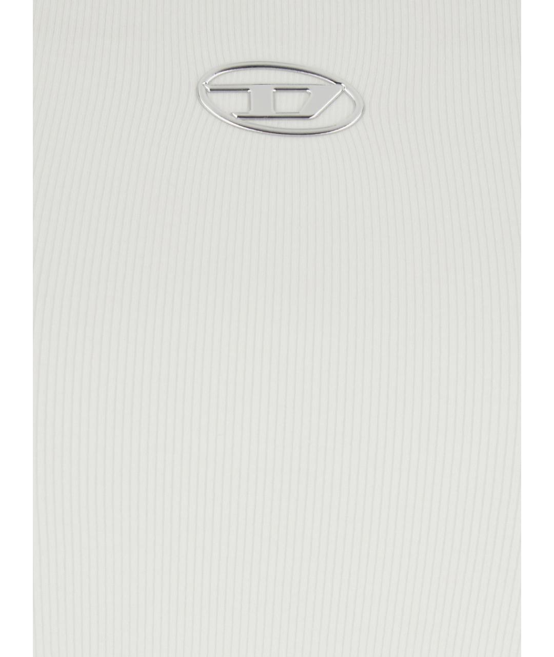 DIESEL Белая хлопковая майка, фото 3